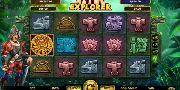 A slot based on an ancient Aztec civilization, this game’s graphics are designed to accurately emulate the time period