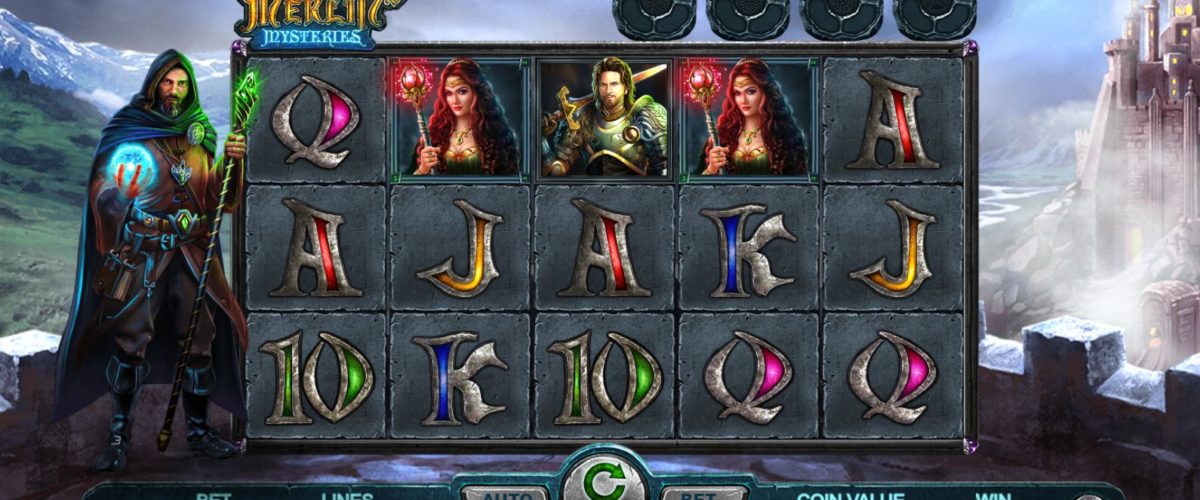This slot is set in a mysterious world full of medieval-style characters
