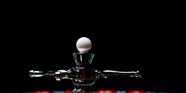Thanks to its bold black and red colours and classic wheel design, Roulette is easily recognisable