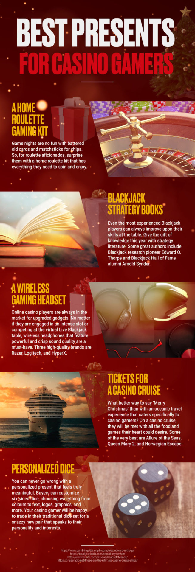 BEST PRESENTS FOR CASINO GAMERS