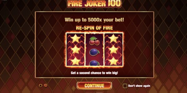 Fire Joker 100
